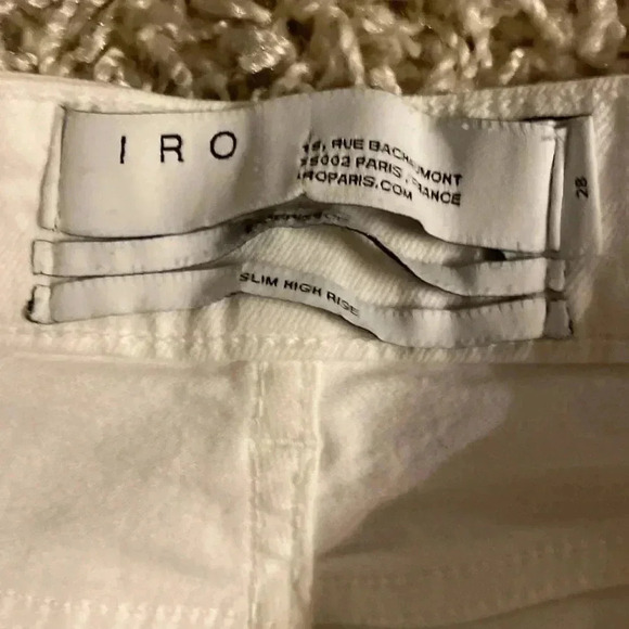 IRO white jeans size 28 - Picture 3 of 7
